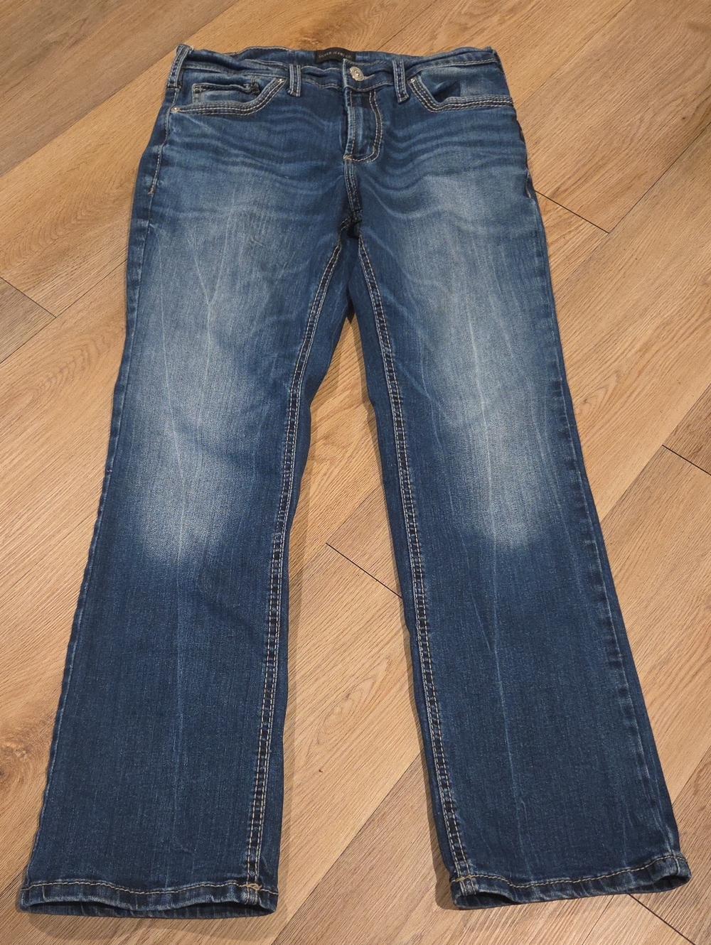 Silver Jeans Women’s Boot Cut Dark Blue Denim